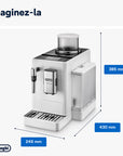 Delonghi Rivelia FEB 4435.W - White