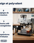 Delonghi La Specialista Arte EC9155.MB - Metal and black