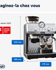 Delonghi La Specialista Arte EC9155.MB - Metal and black