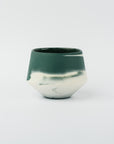 Tasse en porcelaine Dégustation - Vert mat