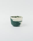 Tasse en porcelaine Espresso - Vert mat
