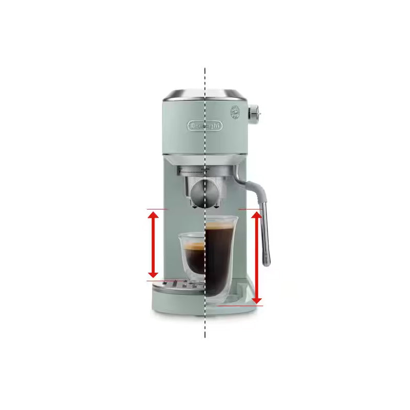 De'Longhi Dedica Duo Espresso Machine - Green