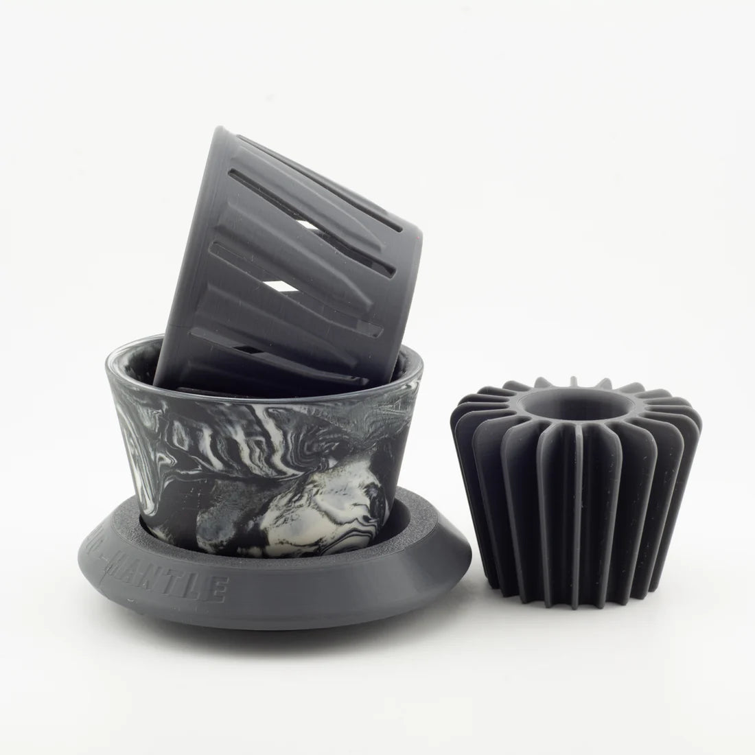 Dripper porte filtre porcelaine - MK studio MANTLE noir
