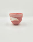 Tasse porcelaine cappuccino / filtre - Rose mat