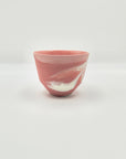 Tasse porcelaine cappuccino / filtre - Rose mat