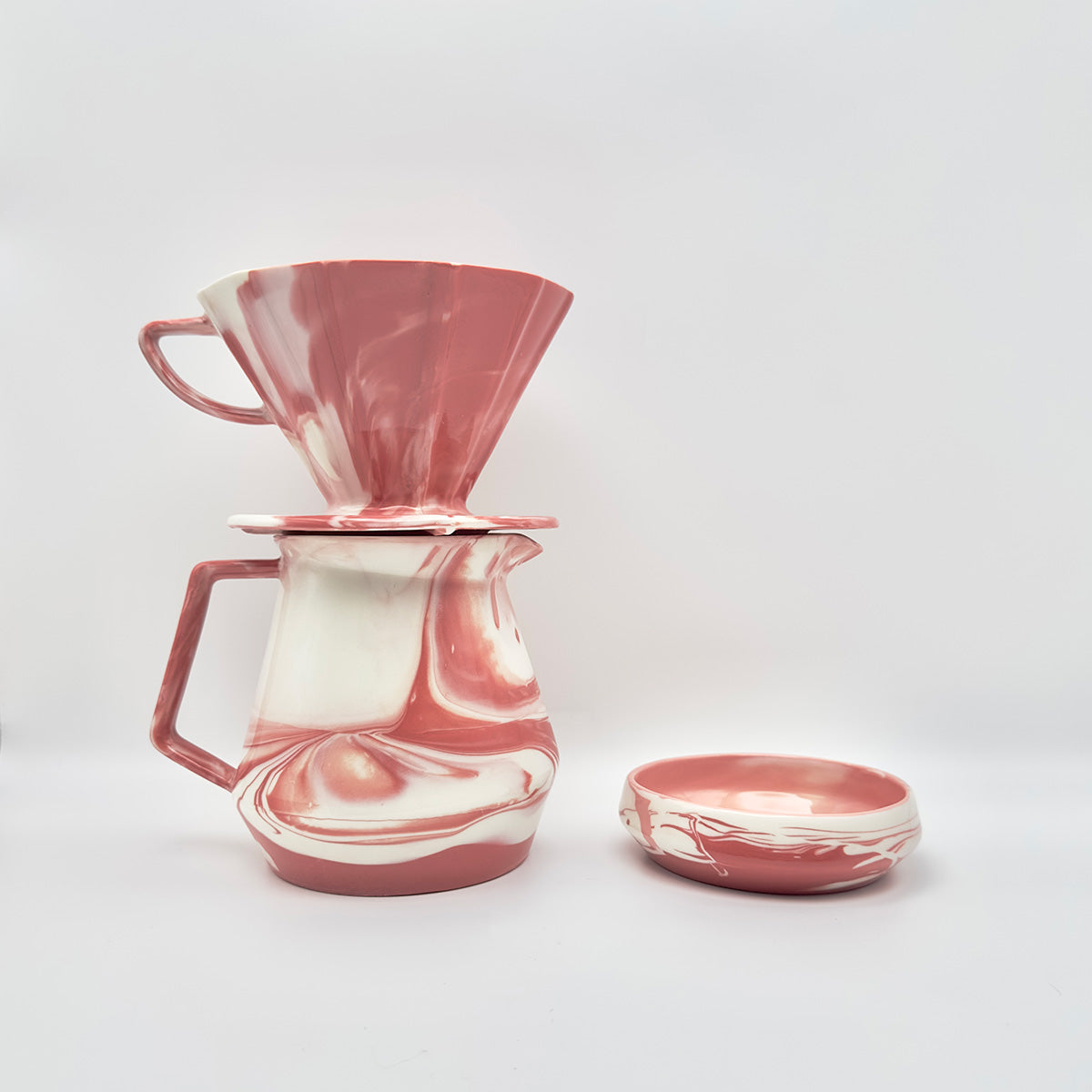 Set méthodes douces V60 - Rose glossy