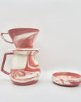 Set méthodes douces V60 fond plat - Rose glossy