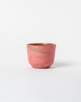 Tasse en porcelaine Espresso - Rose & Chocolat mat