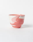 Matte pink porcelain Cappuccino / Filter coffee cup