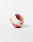 Porcelain tasting cup small - Glossy pink