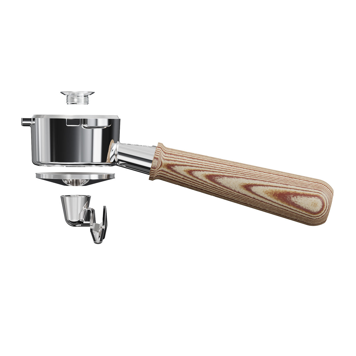 Pesado Hybrid Portafilter - 54mm Bottomless