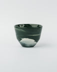 Cappuccino / Filter Coffee Porcelain Mug - Glossy Green
