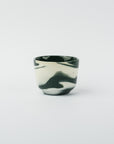 Tasse en porcelaine Espresso - Vert glossy