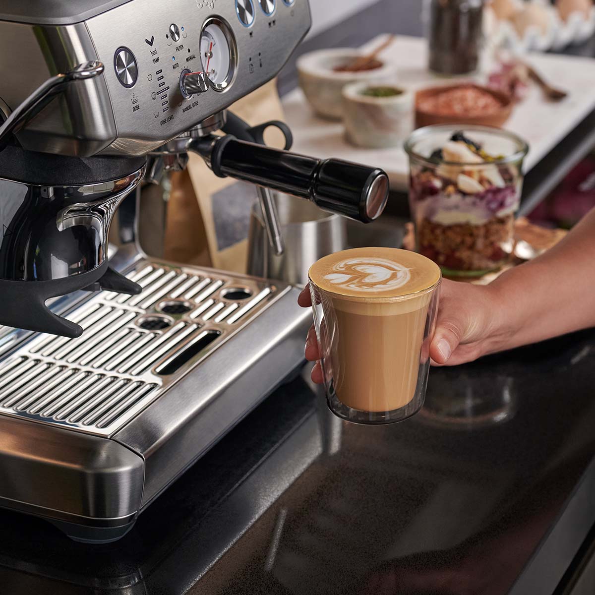 Sage Barista Express Impress SES876 - Metal