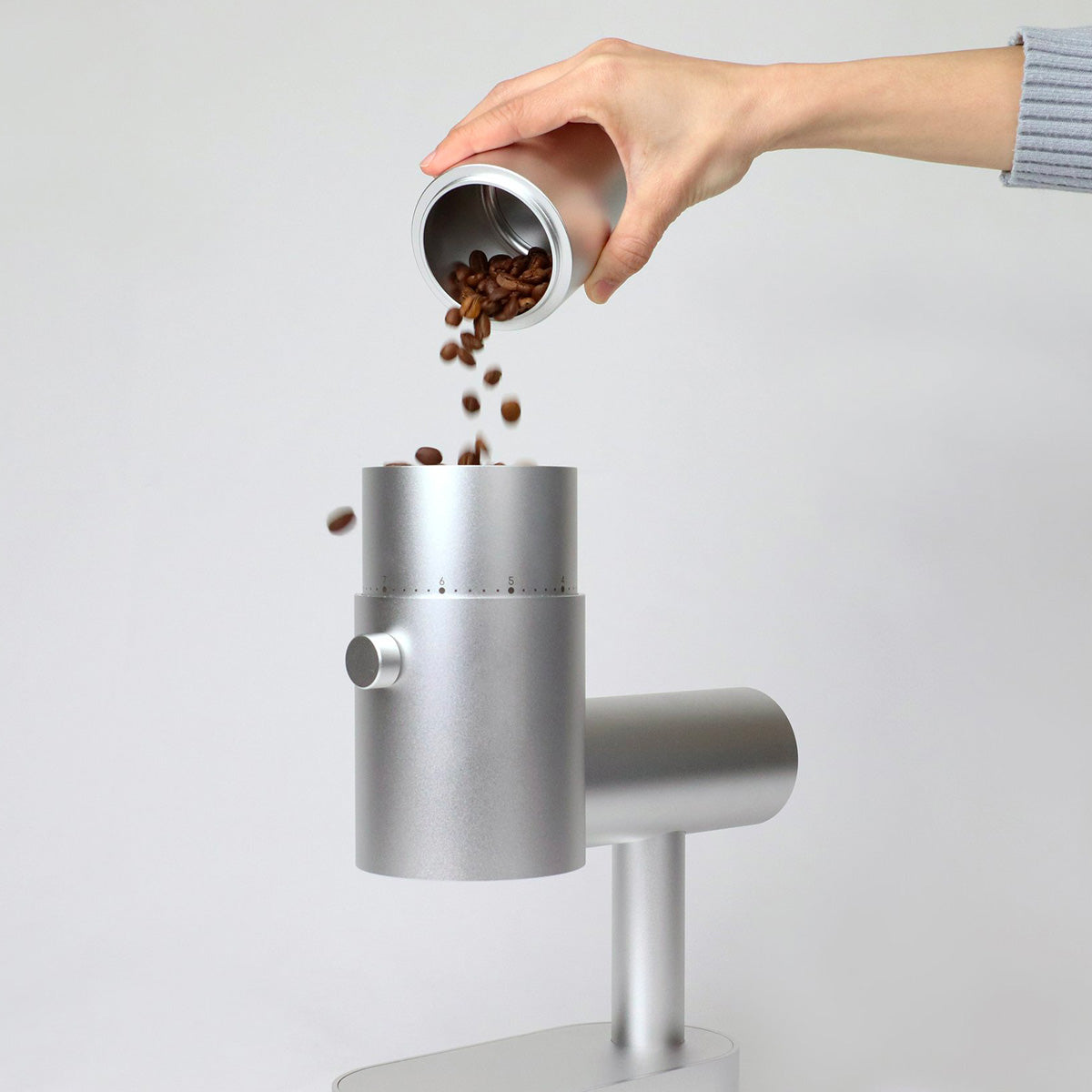 Option-O Lagom Casa Grinder - Silver