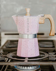 Grosche Milano Moka 6-Cup - Pink